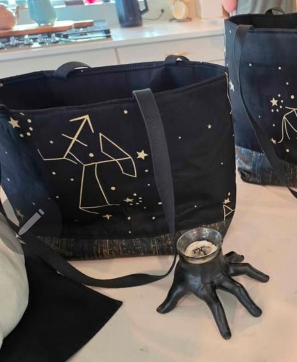 SAGITTARIUS Zodiac tote / Horoscope sign BAG PURSE